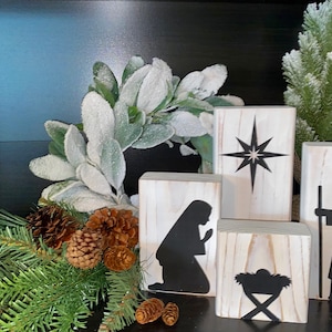 Nativity Wood Blocks image 5