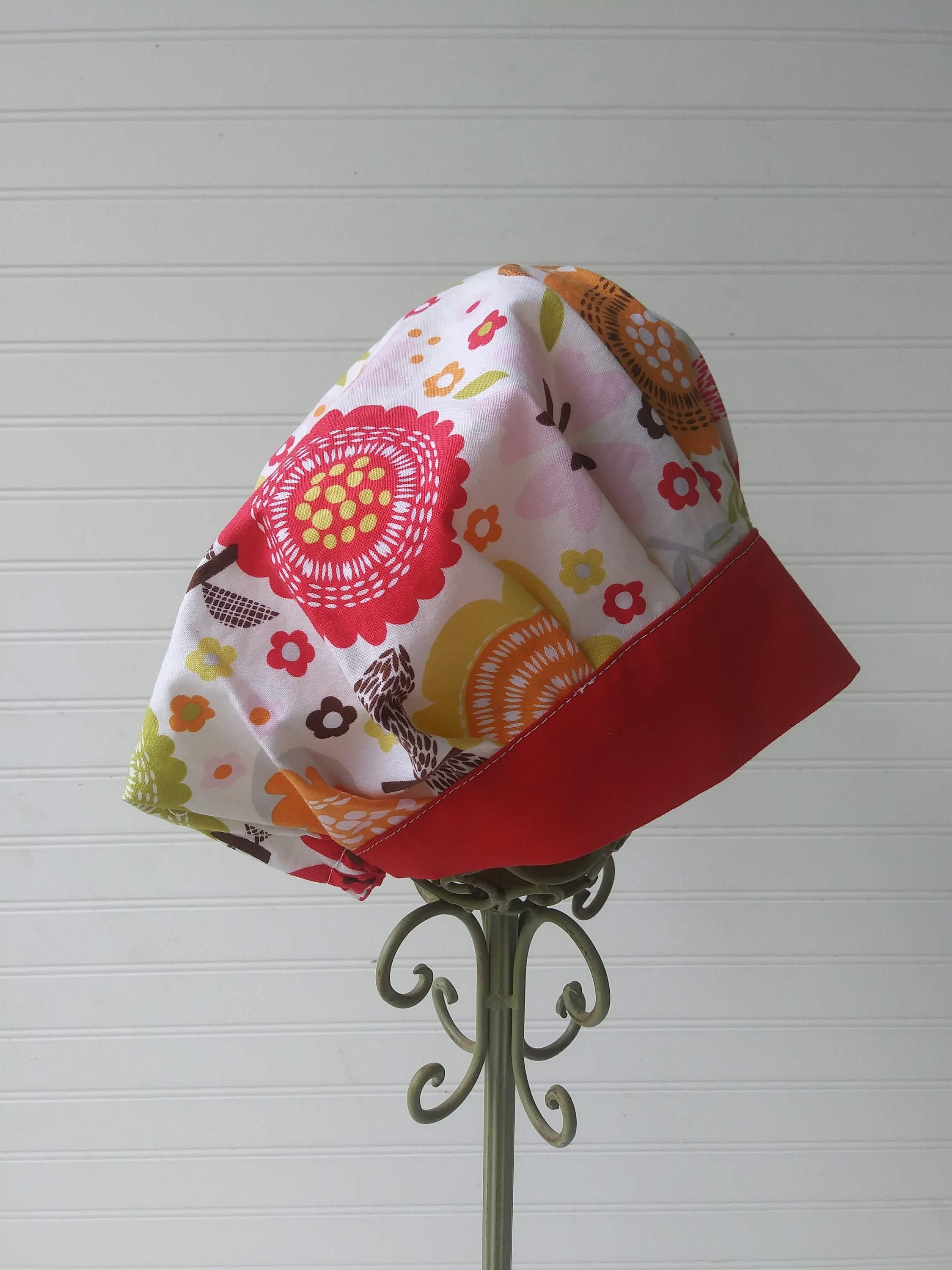 Scrub Hats Nursing Caps Bouffant Hat 