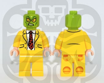 THE MASK Custom Pad Printed Minifigure Super Heroes Dark Horse