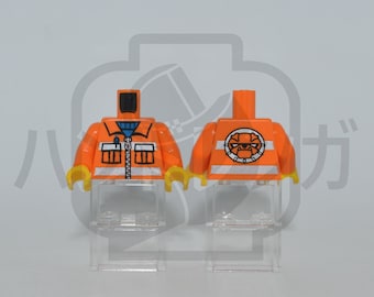 LEGO Damage Control Custom PAD PRINTED Minifigure Torsos Lot of 5