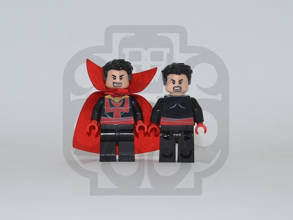DOCTOR STRANGE (Avengers) Custom PAD Printed Minifigure Super Heroes Marvel  Comics Defenders
