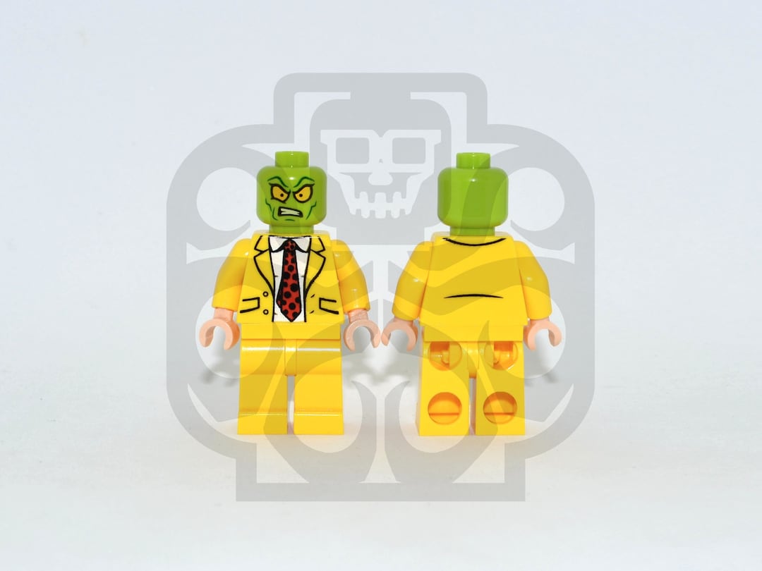 THE MASK Custom Pad Printed Minifigure Super Heroes Dark Horse