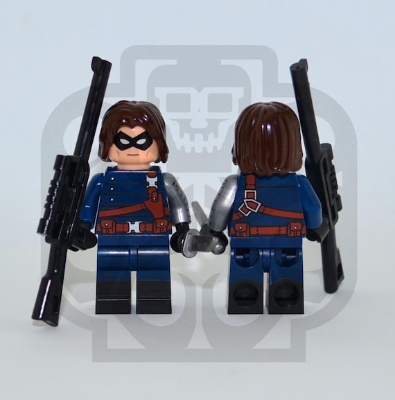 Custom Lego Captain America Winter Soldier WINTER SOLDIER Custom
