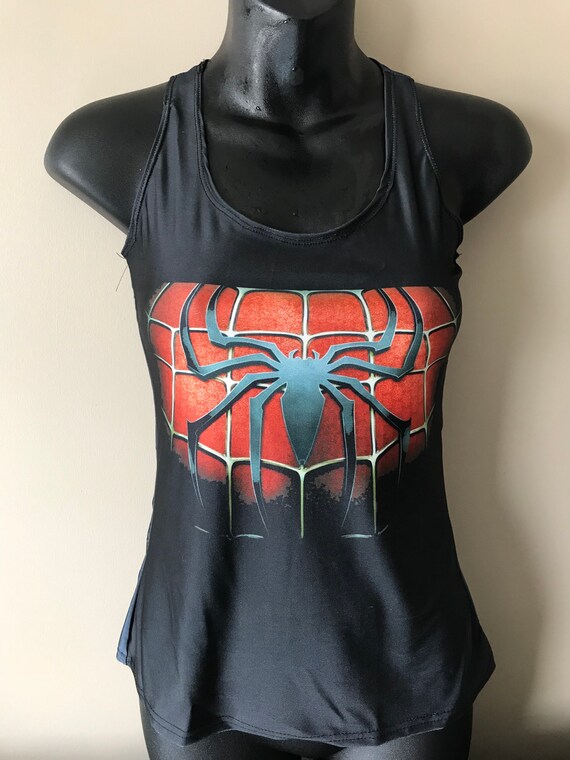 LISTO PARA ENVIAR Spiderman Camisa de Mujer Ropa RunDisney - Etsy México