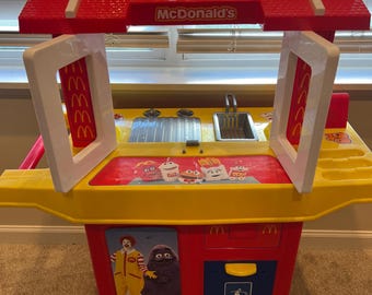 Vintage Mcdonald's Drive Thru Kitchen Toys Pretend Play