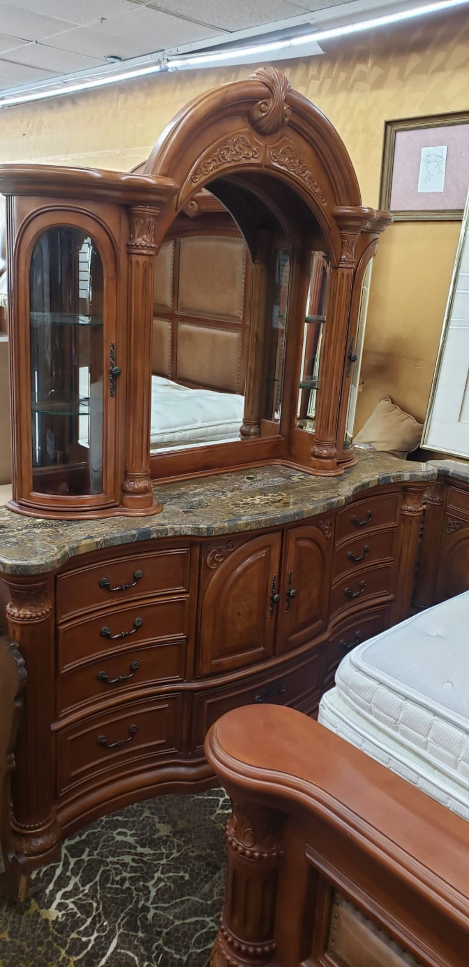 AICO by Michael Amini Monte Carlo 5PC King Size Bedroom Set Etsy