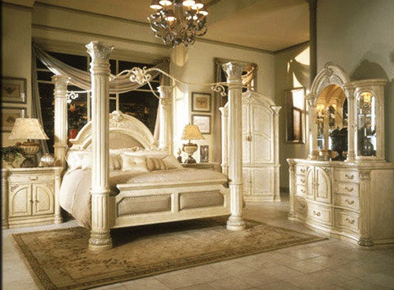 aicomichael amini monte carlo ii silver snow king size bedroom set