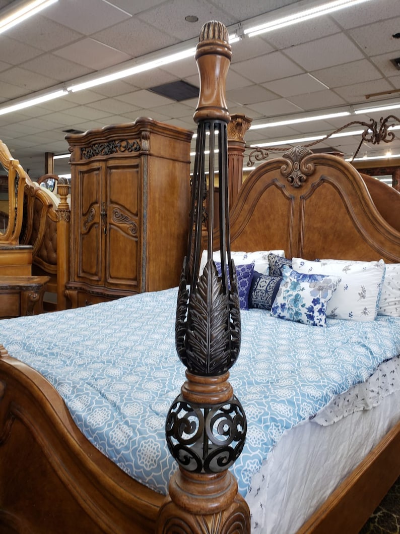 AICO by Michael Amini Eden Paradisio 5PC King Bedroom Set Etsy Israel