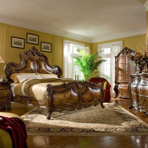 AICO by Michael Amini Eden Paradisio 5PC King Bedroom Set Etsy