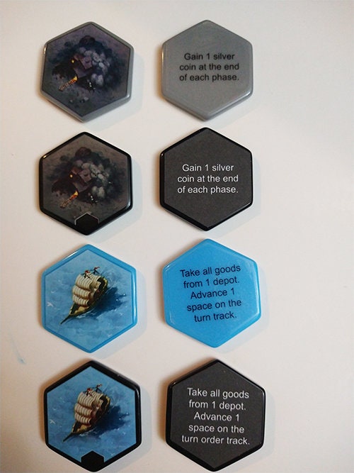 Castles of Burgundy special Edition Only Acrylic Tile - Etsy