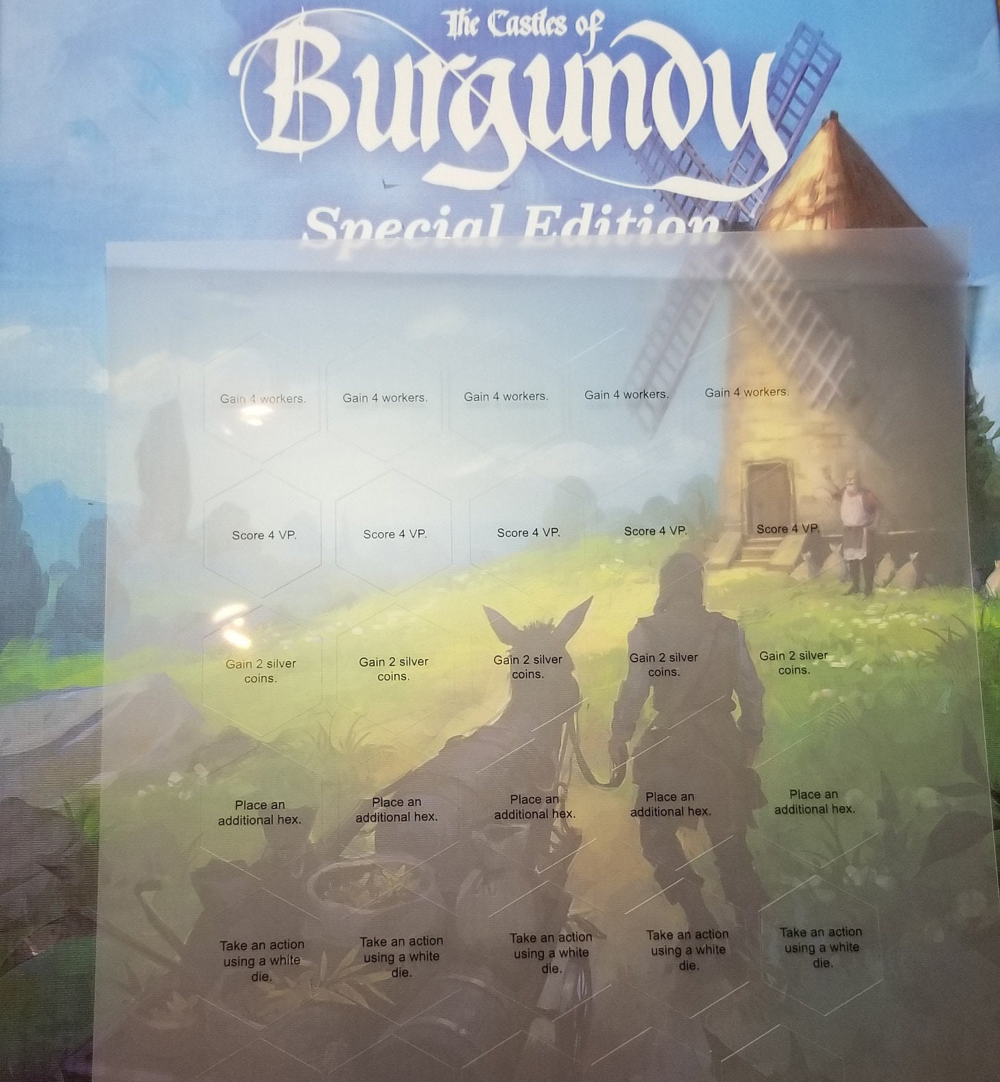 Castles of Burgundy special Edition Only Acrylic Tile Etsy