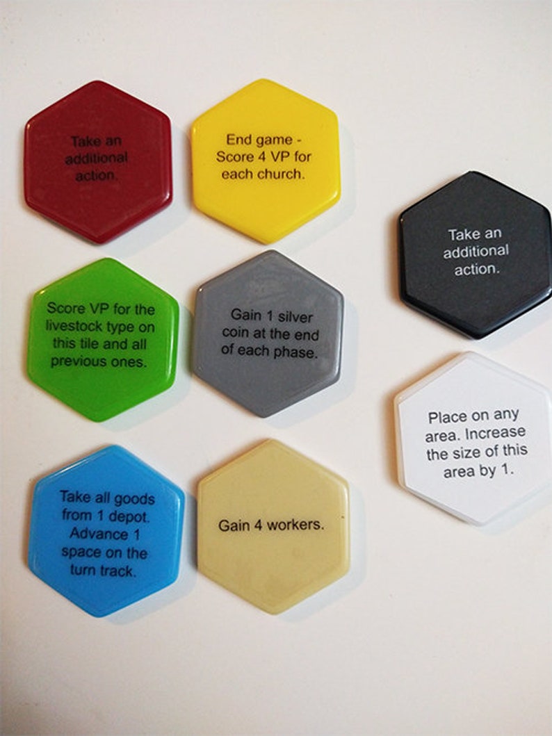 Castles of Burgundy special Edition Only Acrylic Tile - Etsy