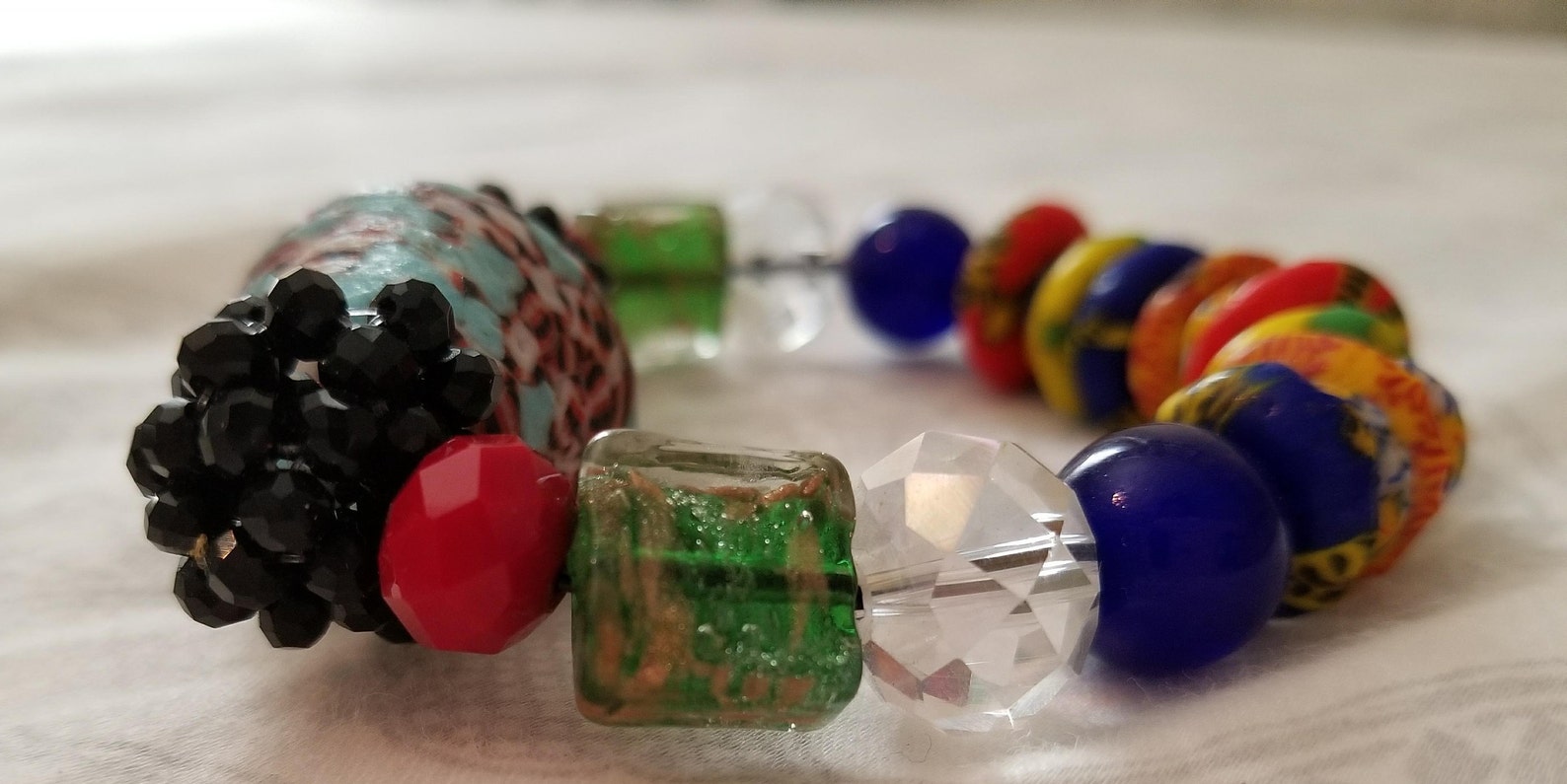 Beaded bracelets from Ghana Etsy