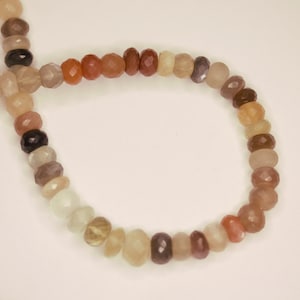 Star Sunstone-kralenkoord, orthoklaas, k-veldspaat, kaliedelsteen, ringmaat, flitsende cabochon met feniksoog Orthoklaas-maansteen