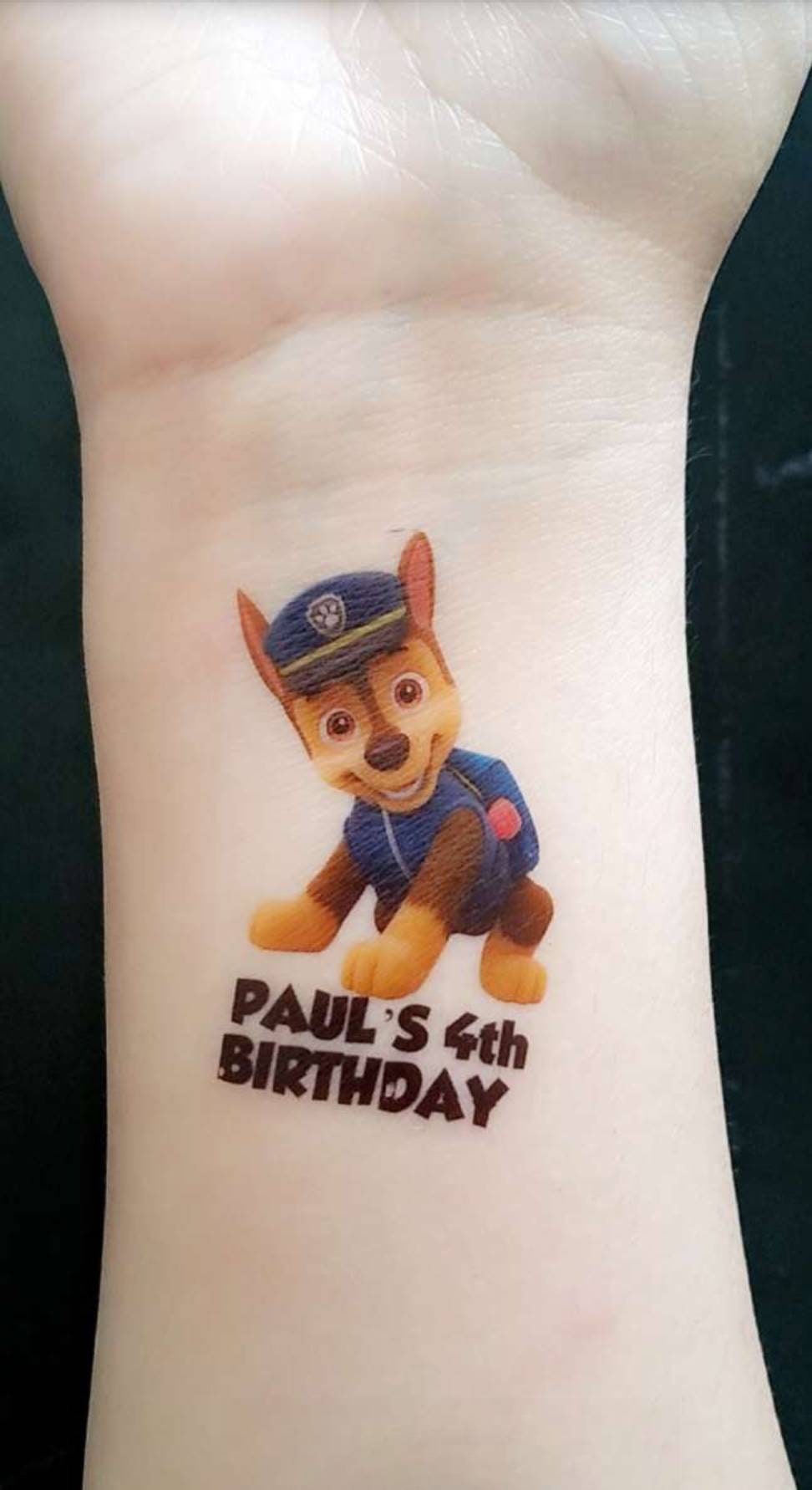 Nickelodeon Paw Patrol Temporary Tattoo 24 Tattoos 4 Sheets