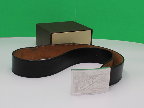 Louis Vuitton Black Saddle Handmade Strap Signatu… - image 7