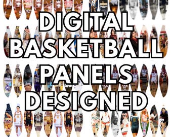 DIGITAL DESIGNED- Basketball Panel – DIY Senior Gift