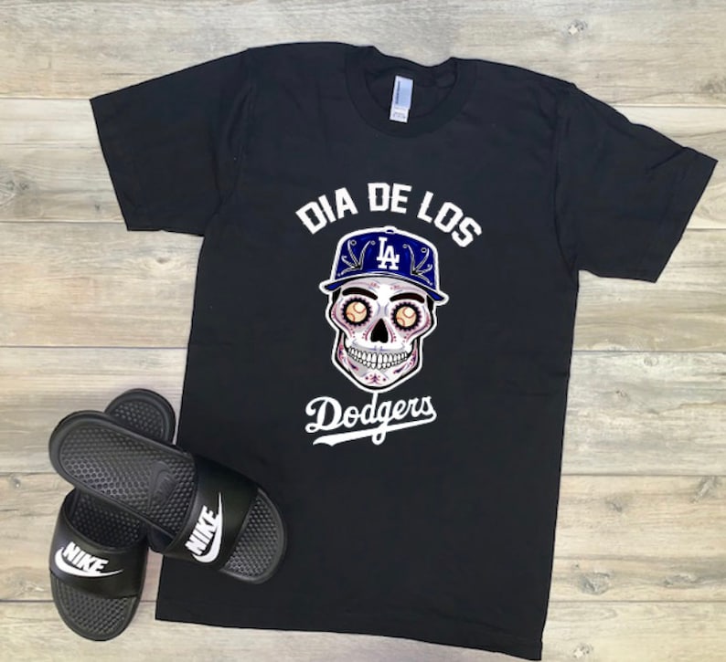 Dia De Los Dodgers Tee/ Adult Unisex Etsy