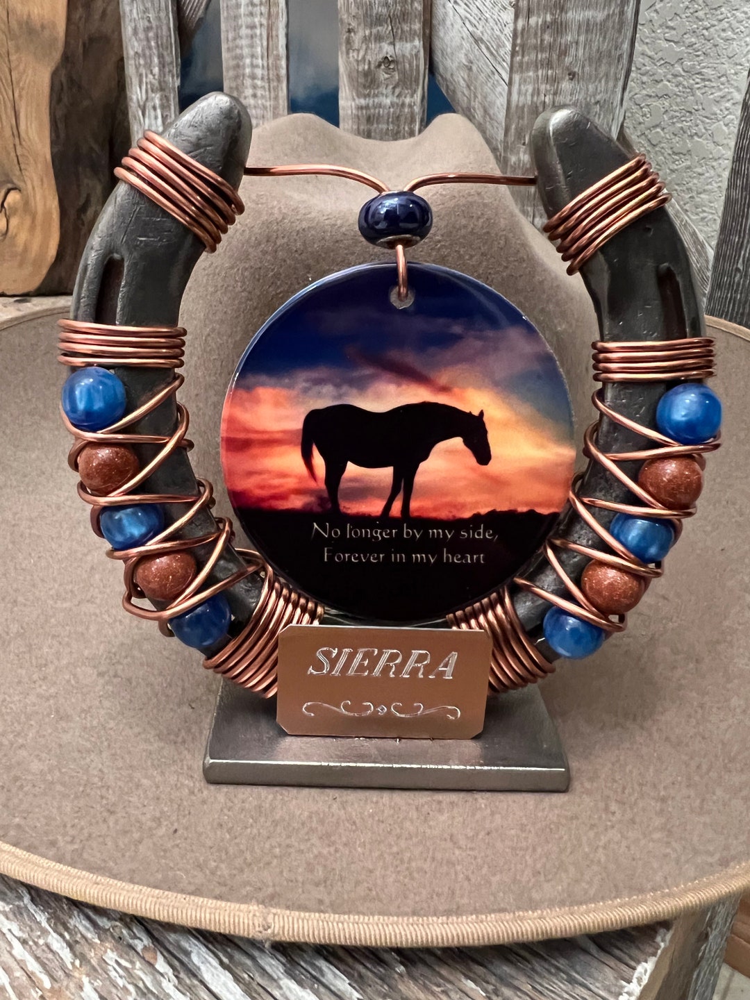 Decorative Horseshoe, Horseshoe Art, Horseshoe Decor, Dancer Gift, Gift for  Horse Lover 