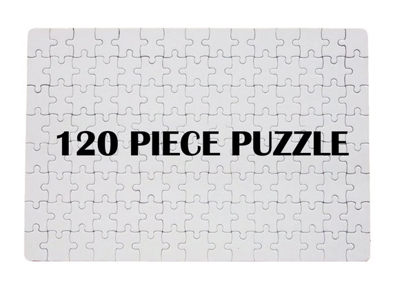 120 PIECE PUZZLE BLANK for Sublimation Printing 