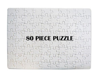 80 PIECE PUZZLE BLANK for Sublimation Printing