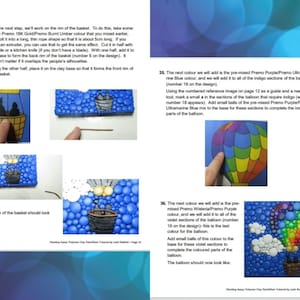 Polymer Clay PDF Tutorial Digital Download BUNDLE : This bundle includes polymer clay painting and polymer clay pointillism tutorials image 9