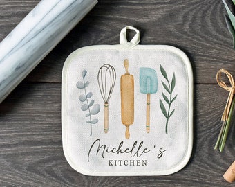 Personalized Pot Holders for Kitchen