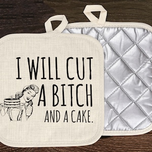 Funny Pot Holders for Kitchen