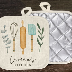 Personalized Pot Holders for Kitchen image 4