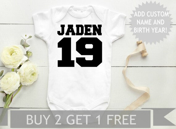 etsy personalized baby clothes