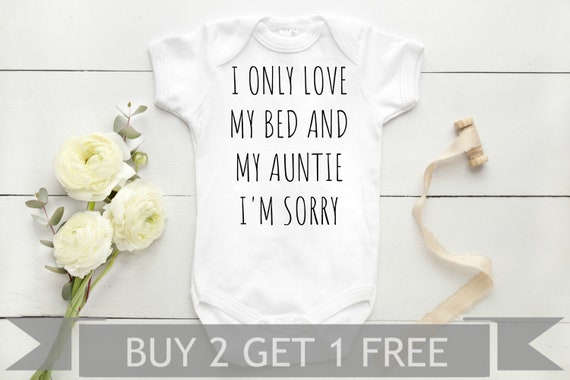 i love my auntie baby girl clothes