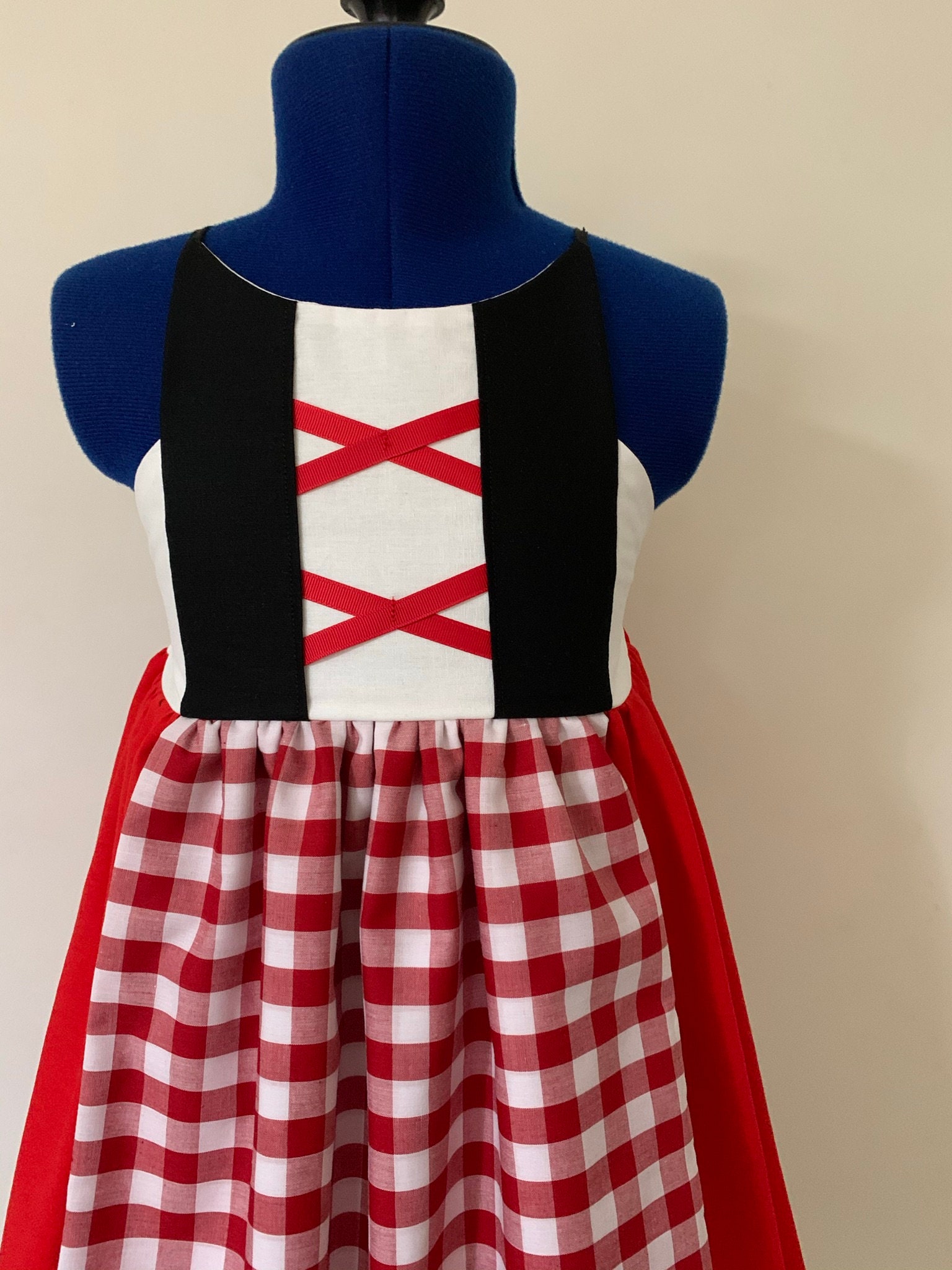 Little Red Riding Hood Dress Etsy Australia