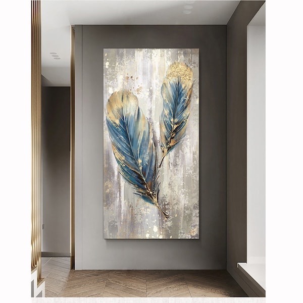 Hand Painted Canvas Wall Art Etsy