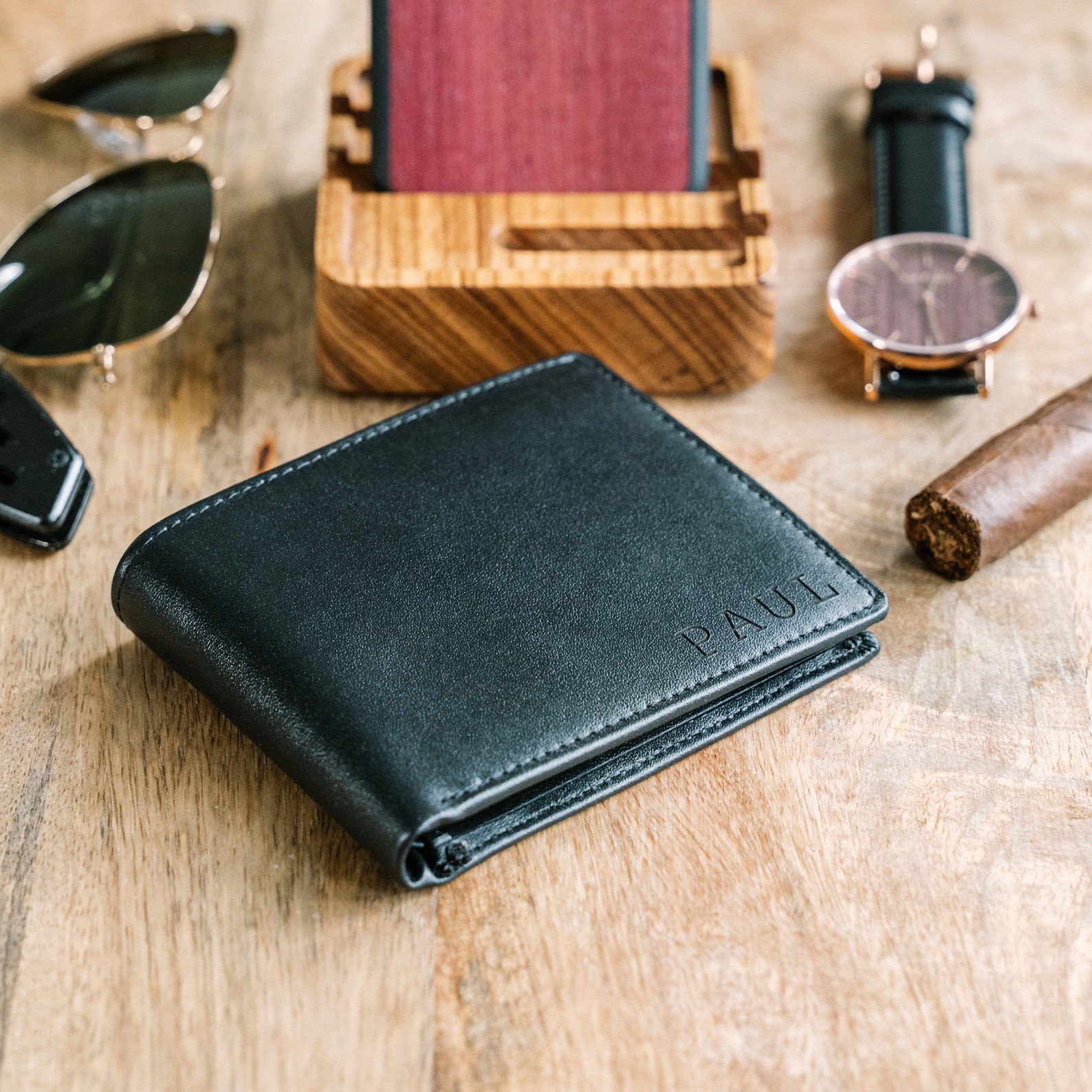 Anniversary Gift for Him,personalized Wallet,mens Wallet,engraved ...