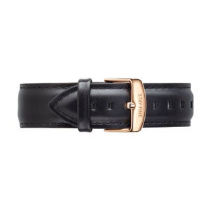 Black Watch Strap - Italian leather strap, Interchangeable watch band, vintage watch strap,vegetable tanned watch strap,minimalist strap