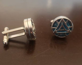 Iron Man 2 Silver Cufflinks Iron Man 2 Silver Cufflinks