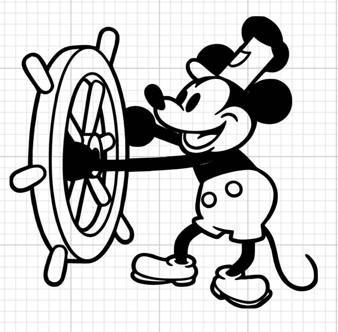 Steamboat Willie Coloring Page | My XXX Hot Girl