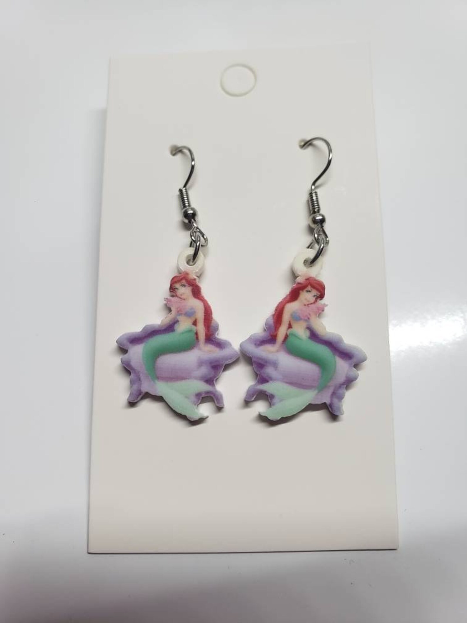 Disney Inspired Ariel Earrings Little Mermaid Etsy
