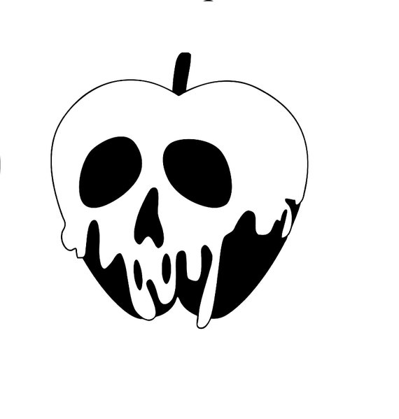 Download Download Poison Apple Svg Free for Cricut, Silhouette ...