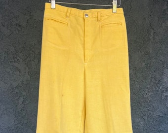 70s Yellow Pants