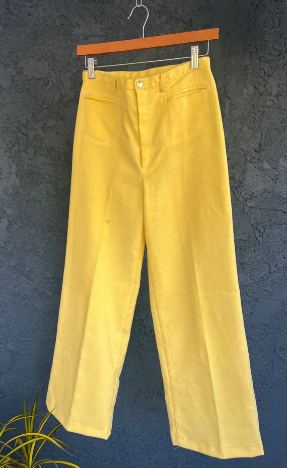 70s Yellow Pants - image 5