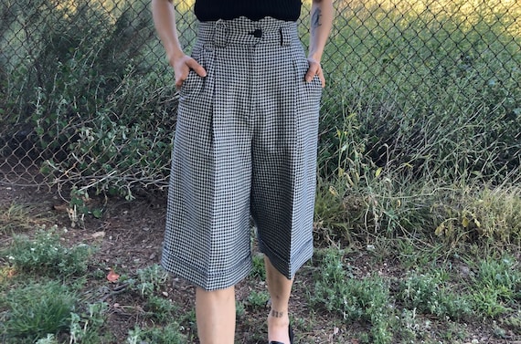 Vintage Lacoste Wool Culotte Shorts