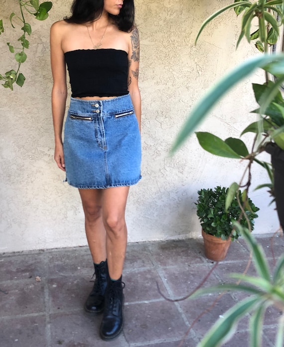 90s Denim Skirt