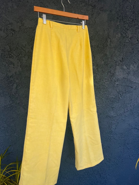 70s Yellow Pants - image 3