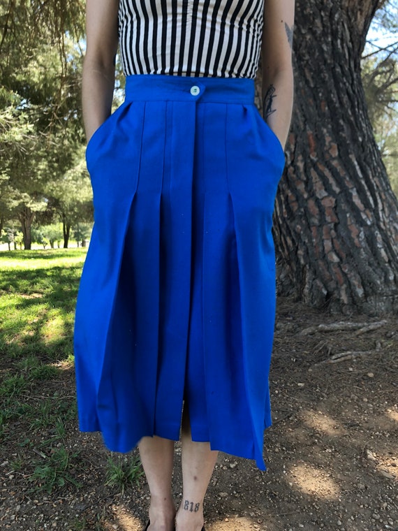 Shesmiss blue pencil skirt Gem