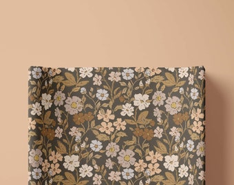 Thicket Floral Changing Pad Cover - Fits Most Standard 16x32 Inch Pads And Baby Loungers