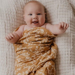 Mustard Swaddle Etsy