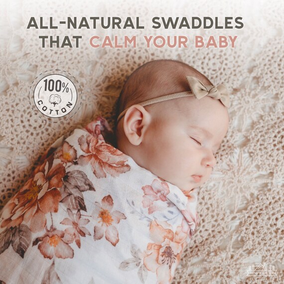 Sunset hotsell floral swaddle