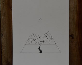 ORIGINAL INK DRAWING