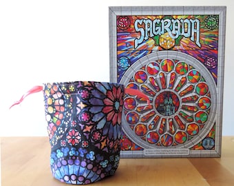 Sagrada Bag | Lined Drawstring Bag | Tabletop Gamers | Game Accessory